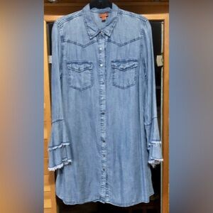 Scully Blue Denim Shirt